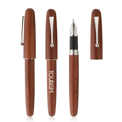 Wooden Promotional Fountain Pen