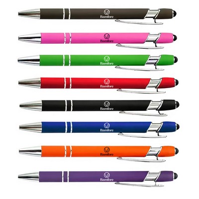 2026 Cheap Custom Logo Soft-Touch Aluminum Pen